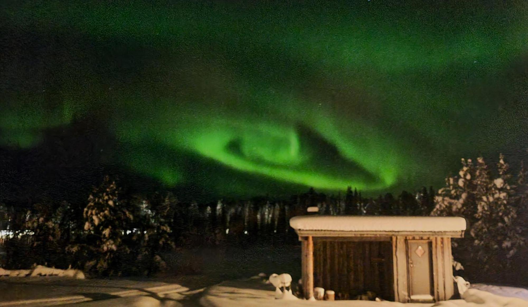 Reindeer River Lights Lodge Kiruna Luaran gambar