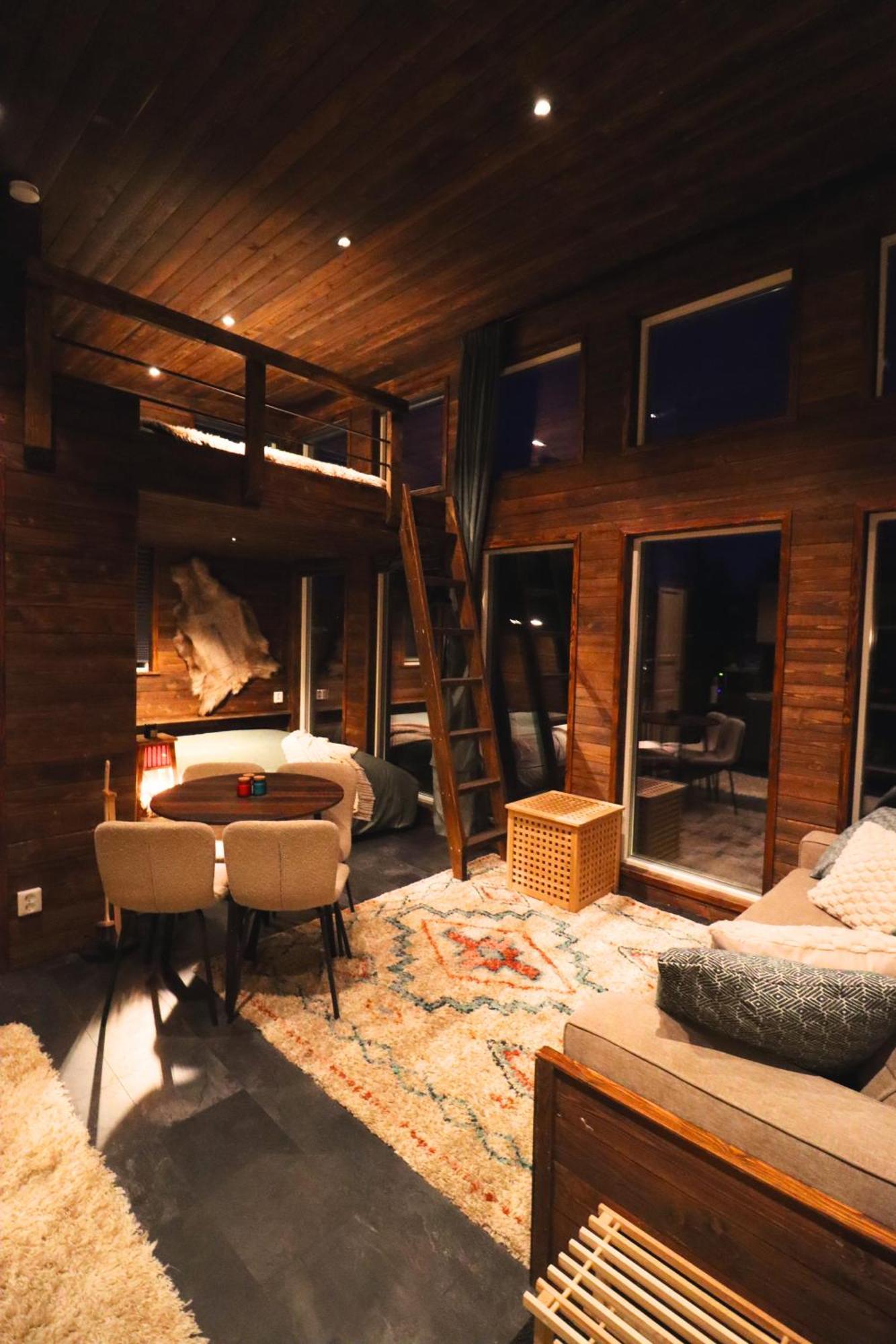 Reindeer River Lights Lodge Kiruna Luaran gambar