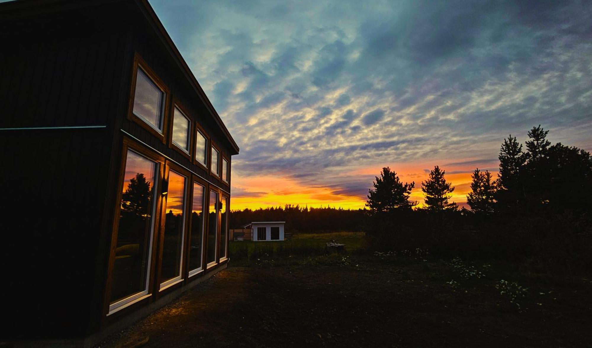 Reindeer River Lights Lodge Kiruna Luaran gambar